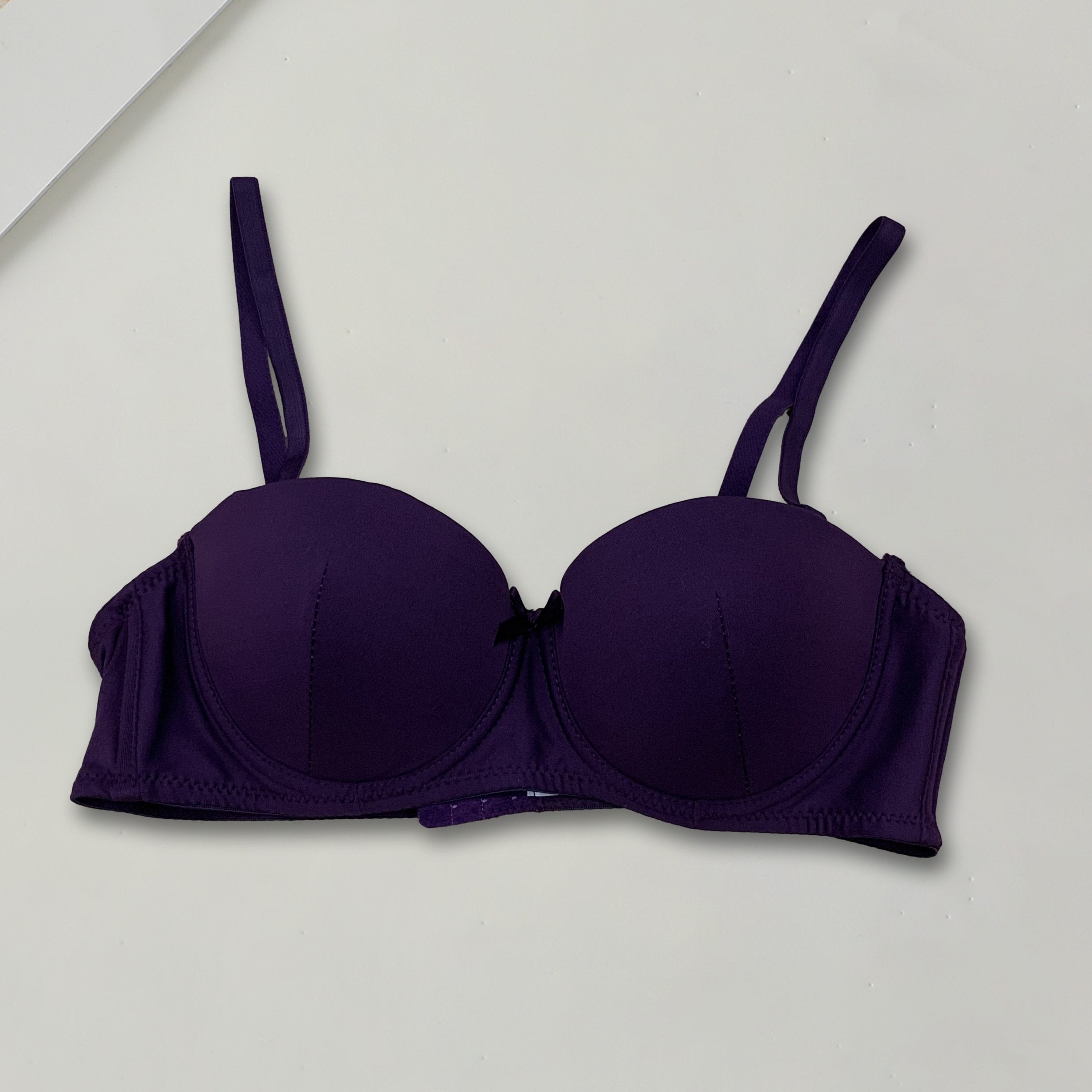 Comfy Solid T Shirt Bra for Women