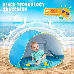 Baby Beach Tent Portable Shade Pool UV Protection Sun Shelter
