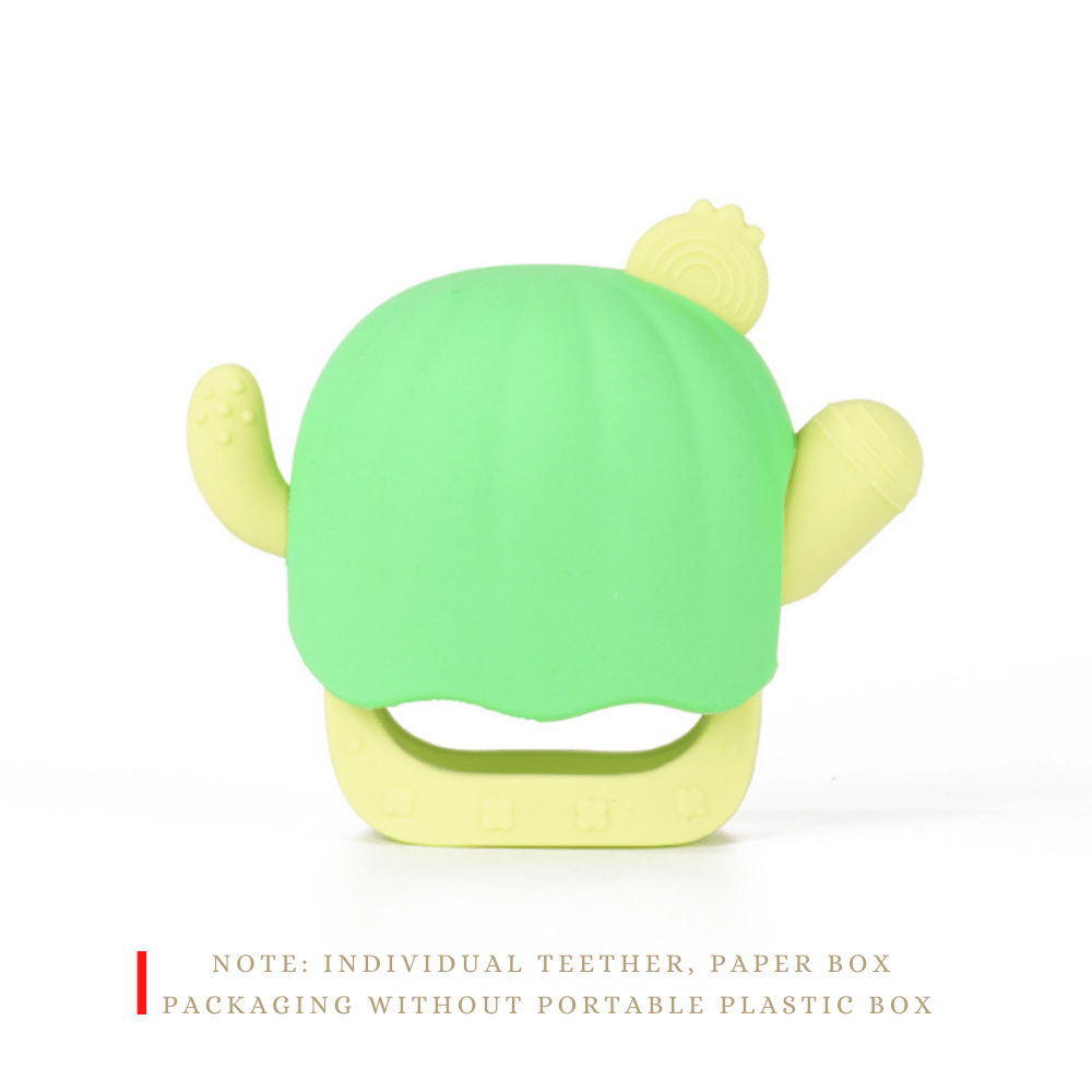 Cactus Buddy Silicone Baby Teething Toy BPA-Free