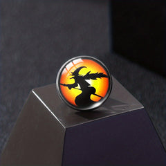 Halloween Collar Pin Set - Gemstone Decoration Accessories