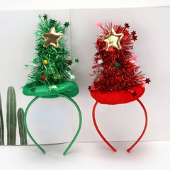 Christmas Tree Headband Christmas Party Hair Hoop 1PCS