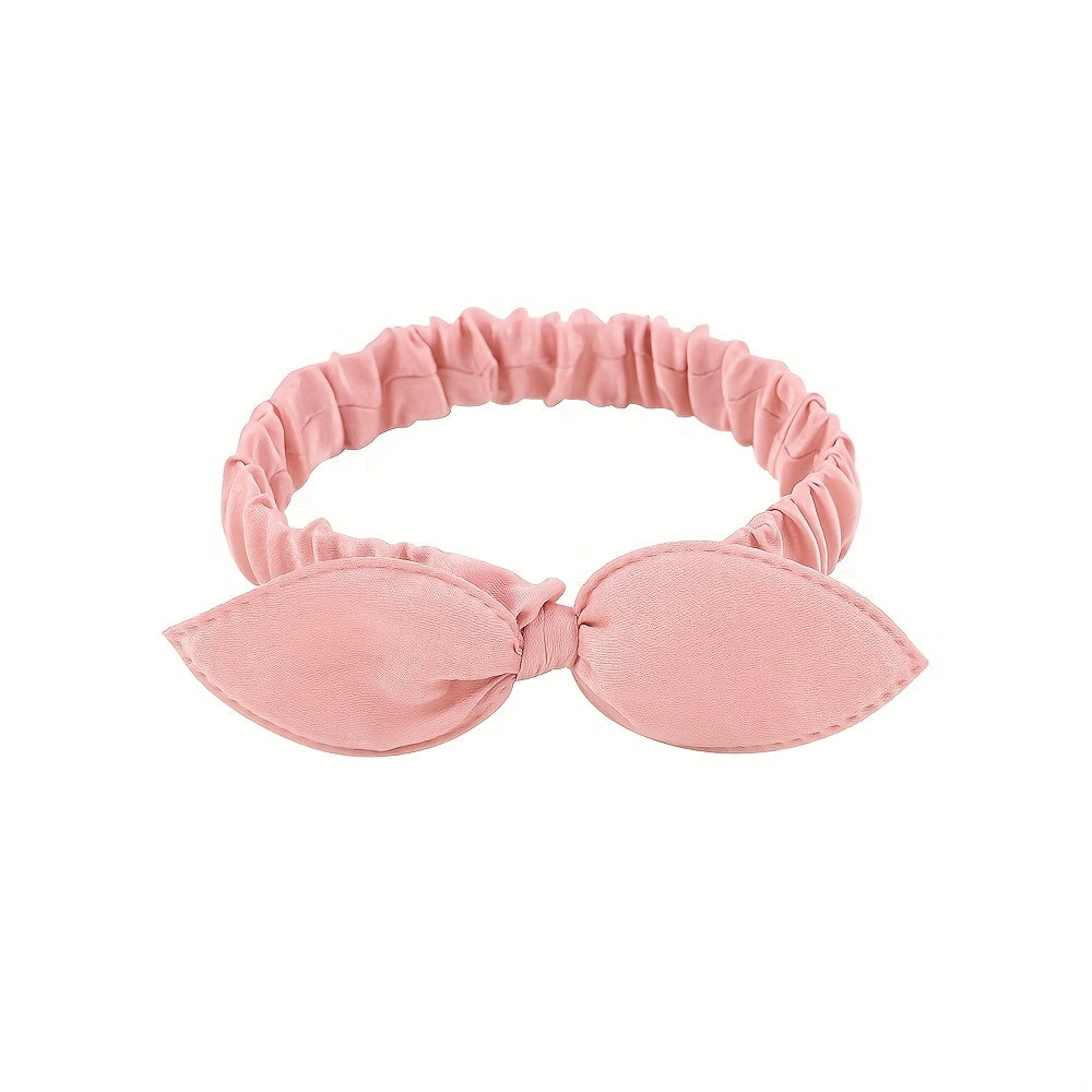 6pcs Solid Bowknot Headband Hair Hoop Hair Accessories