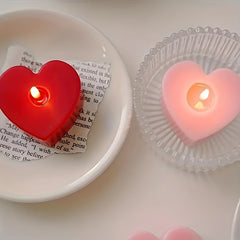 Heart Aromatherapy Candle - Wedding Heart Shaped Gift