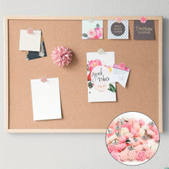 20pcs Flower Push Pins Bulletin Board Creative Photo Push Pins