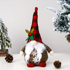 Christmas No Face Santa Claus Elf Dolls, Party and Home Decor, Perfect Gift