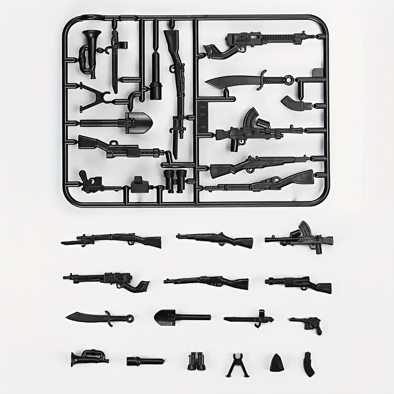 53 Weapon Parts for Various Weapons and Equipment