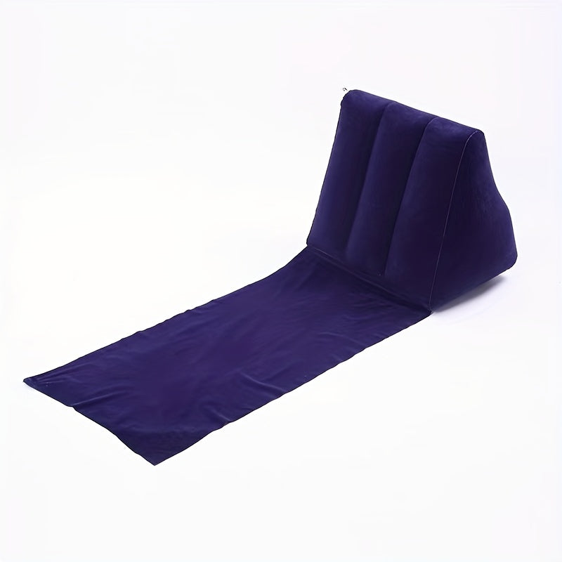 Inflatable Triangle Cushion for Outdoor Relaxation