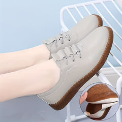 Women's Casual Lace Up Oxfords Low Top Shoes
