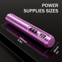 Pink Microblading Tattoo Pen Machine Eyebrow Semi Permanent Makeup Pen