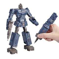 Metamorphic Pen Robot Electronic Time Pen 2 in 1 Toy