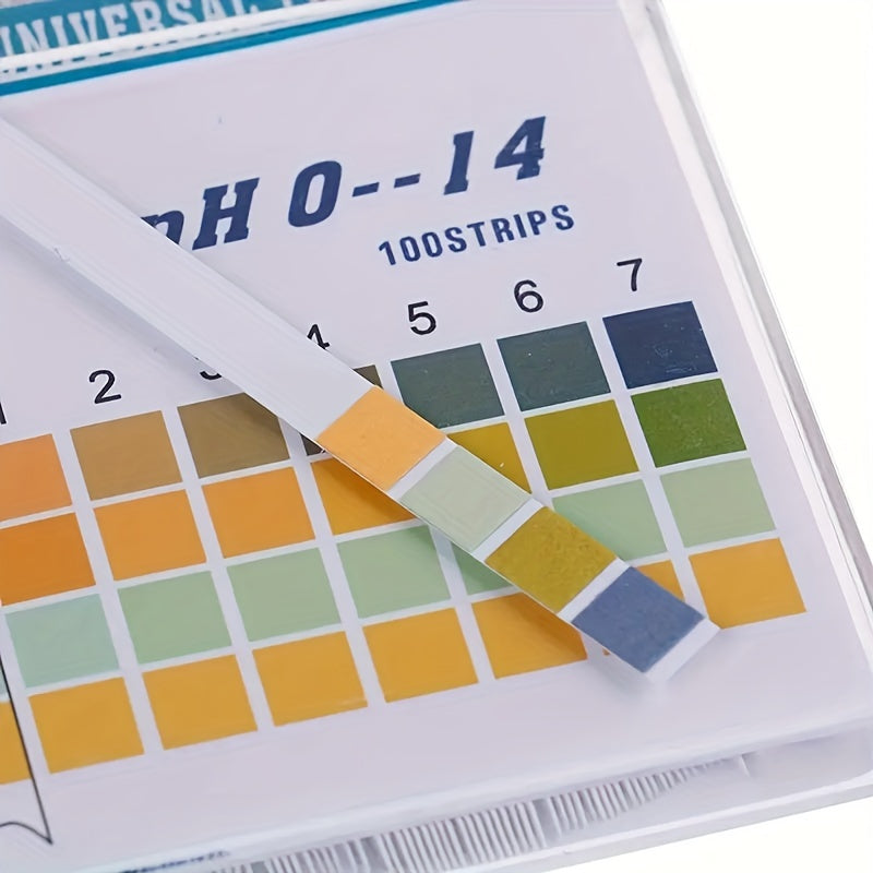 100pcs PH Test Strips for Water Food Pools & Body PH Levels