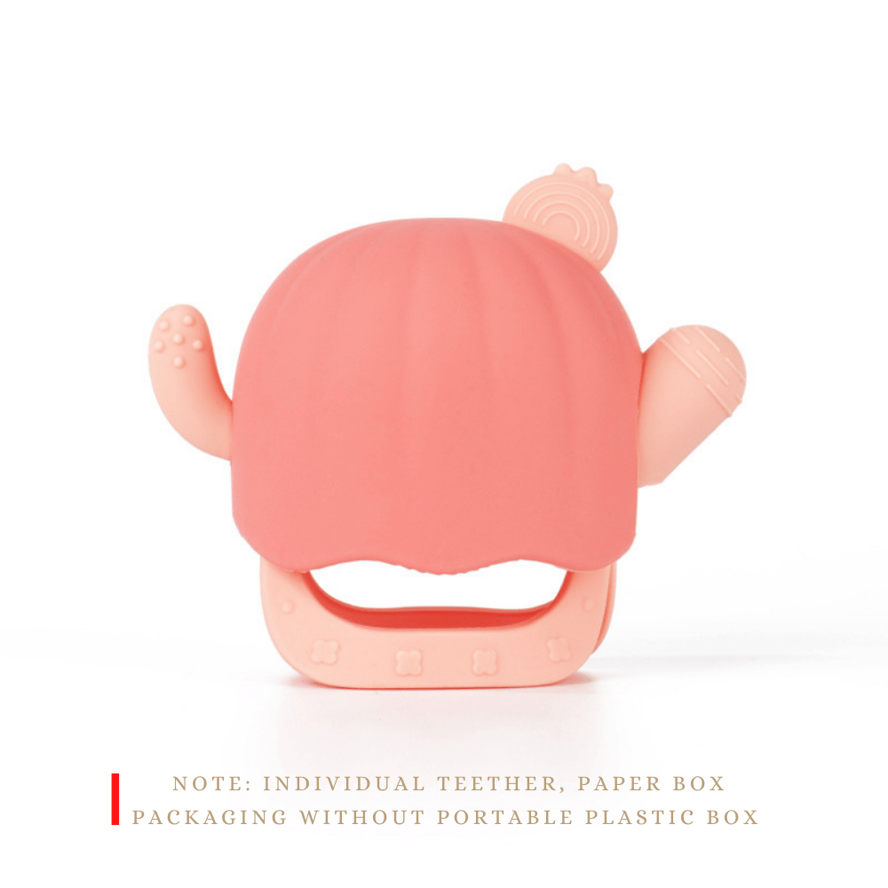 Cactus Buddy Silicone Baby Teething Toy BPA-Free