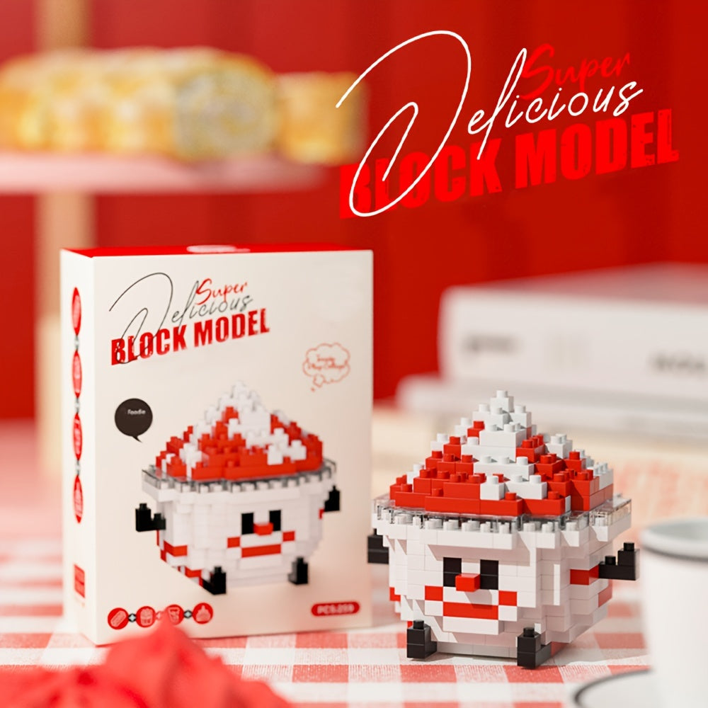 Building Blocks Toys Happy Food Play Series