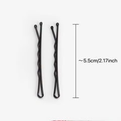 50pcs Stainless Steel Bobby Pin Non Slip Hair Clip
