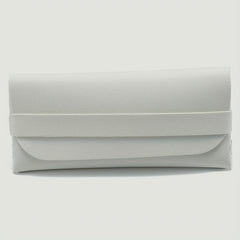 Solid Glasses Bag PU Leather Sunglasses Case Soft Portable Eyewear Container