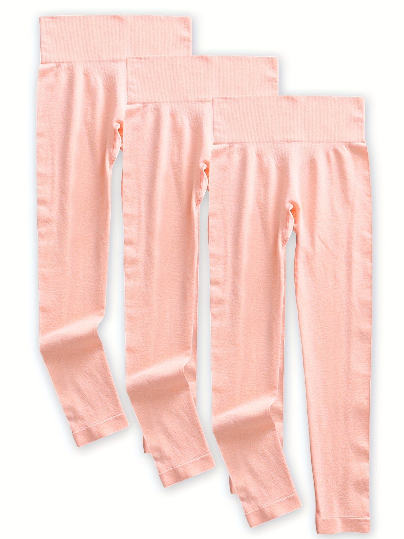 Solid Stretch Sports Leggings High Waist Running Workout Pants