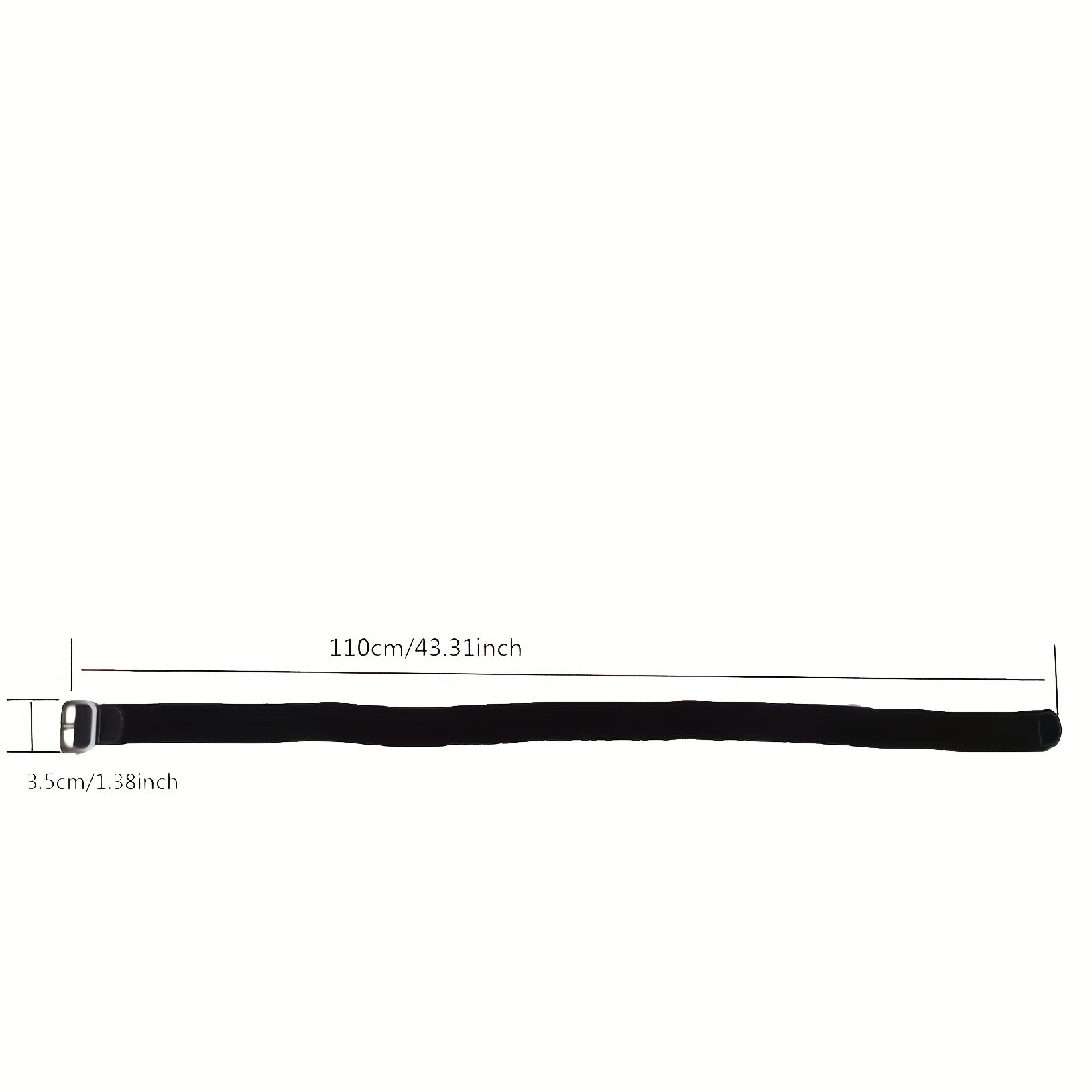 Set of 5 Elastic Belts - Coffee