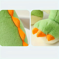 T-Rex Plush Toy Dinosaur Pillow Green Birthday Christmas Gift