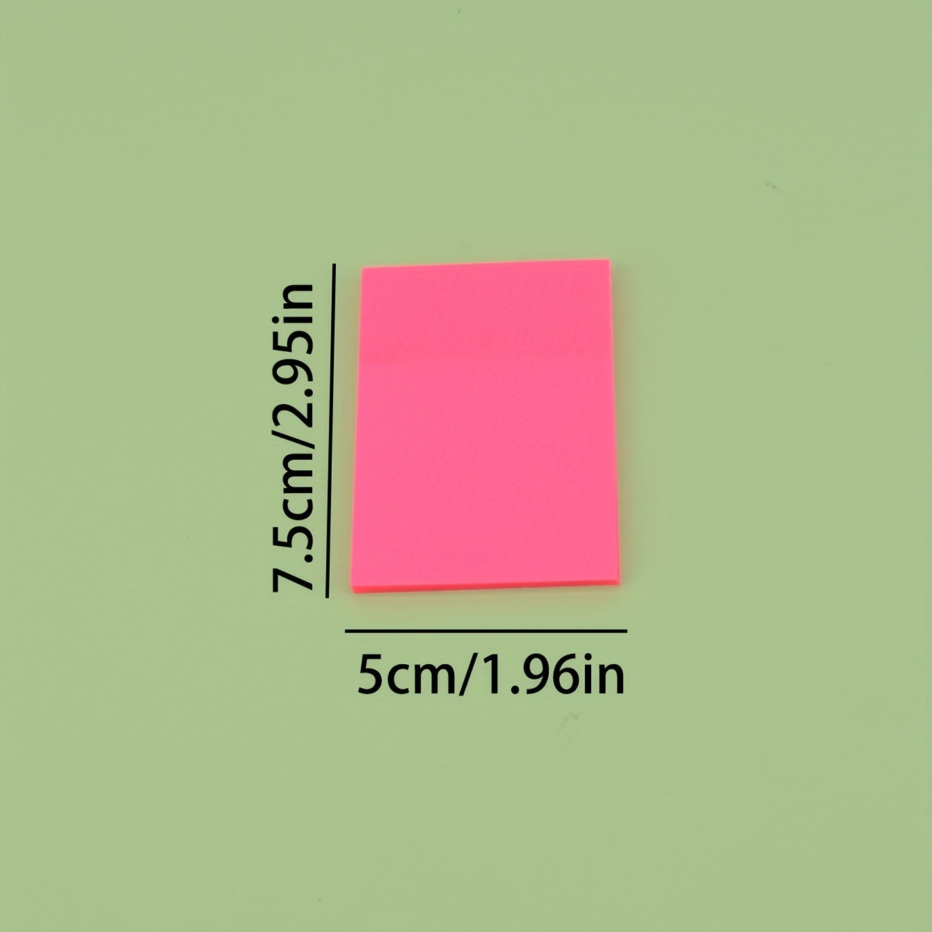 50 Transparent & Multicolored Sticky Notes in One Book