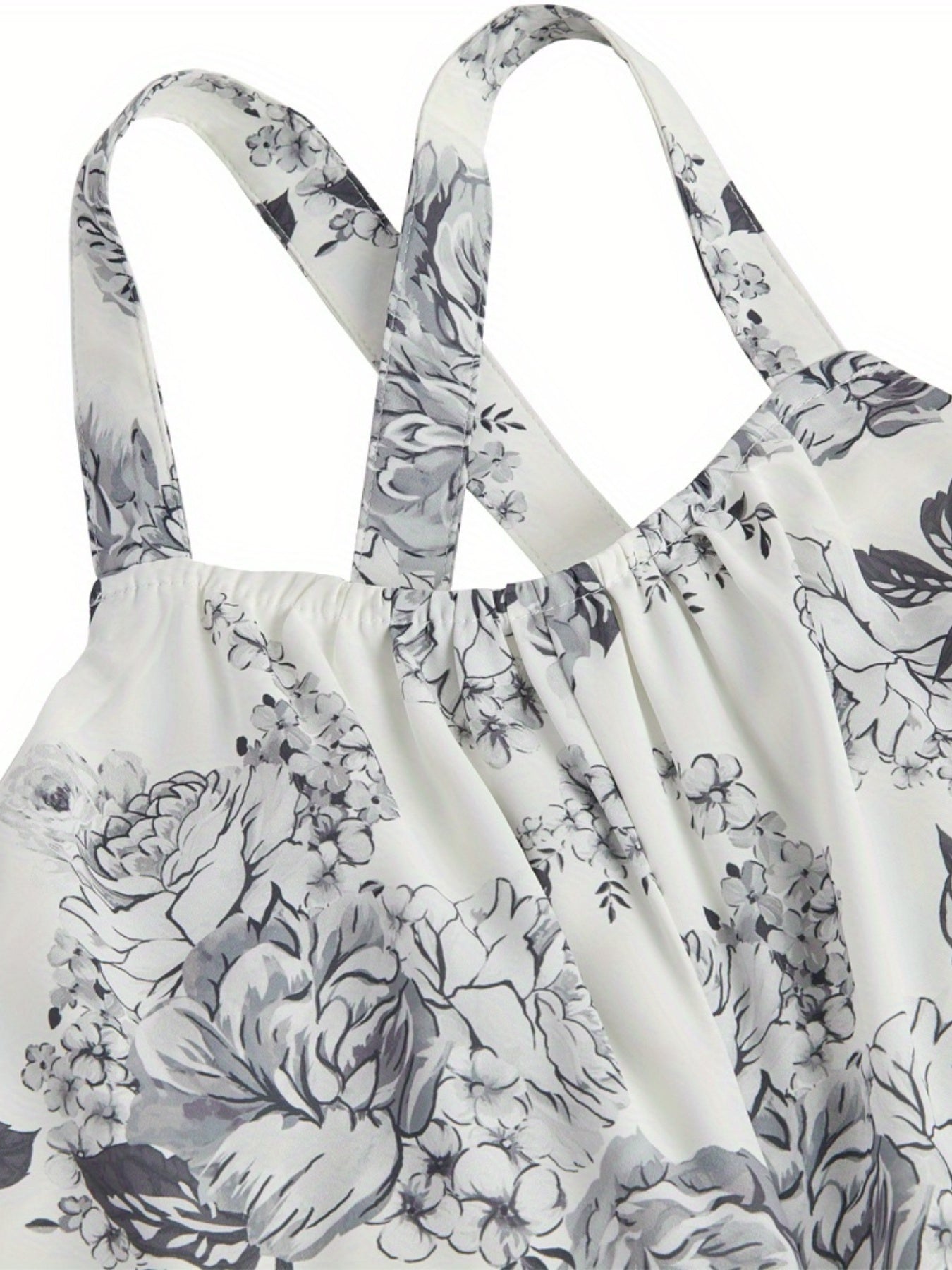Girls Boho Floral Maxi Backless Jumpsuit Teen Wide Leg Rompers