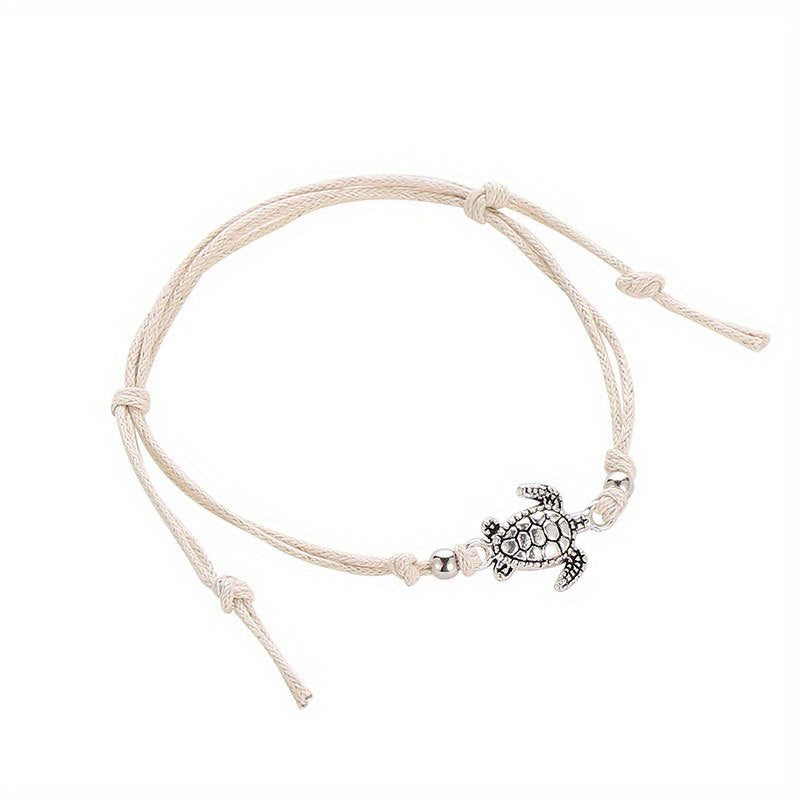 Turtle Rope Anklet Summer Beach Travel Accessory