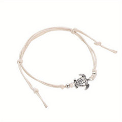 Turtle Rope Anklet Summer Beach Travel Accessory