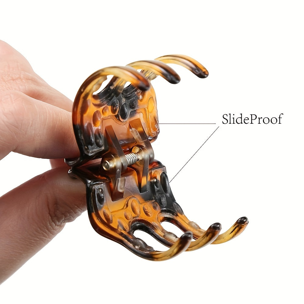 4pcs Small Hair Claw Nonslip Hair Clip for Styling Hair, Side Bangs, Braids