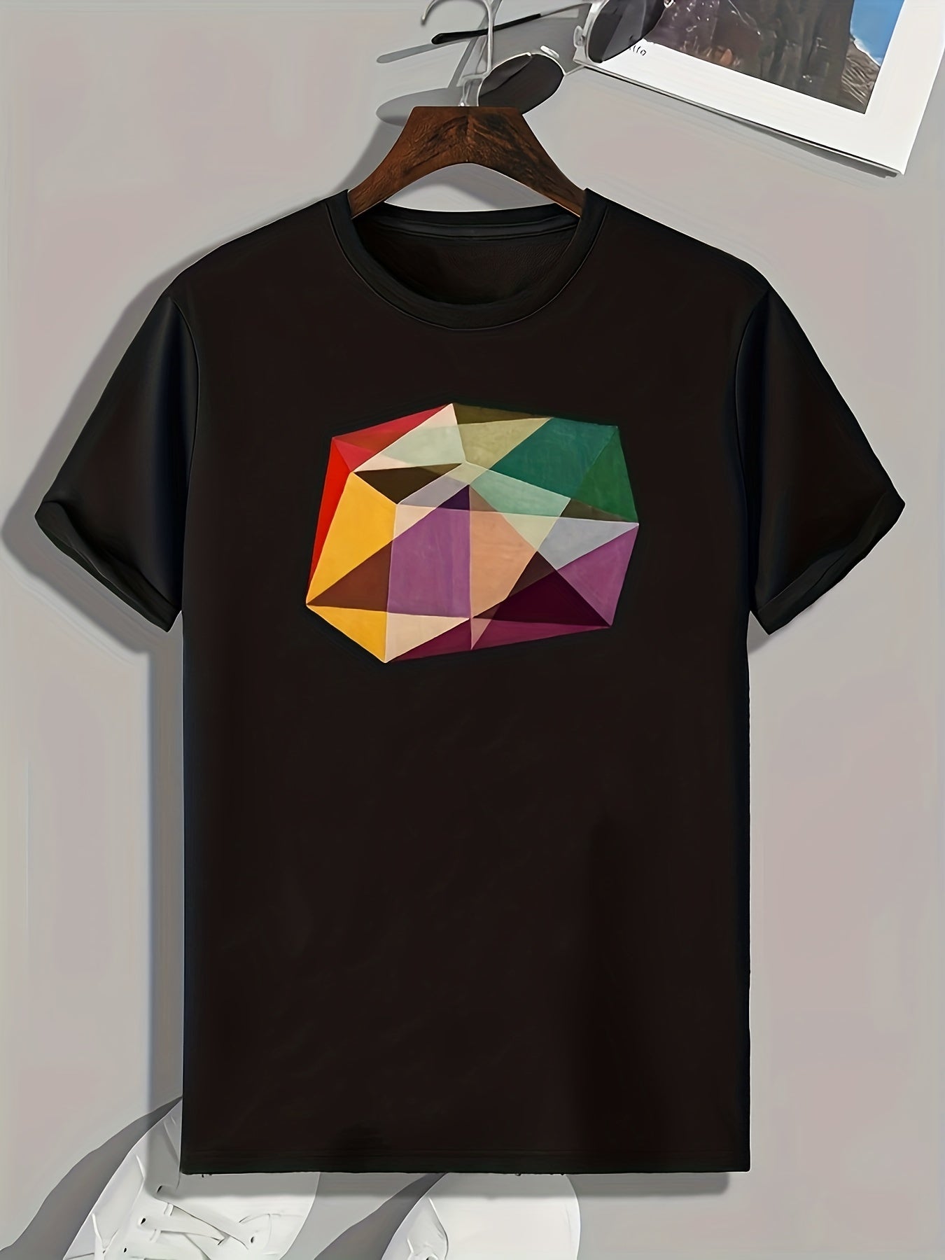 Art Pattern Print Men's Comfy Sports T-shirt Graphic Tee