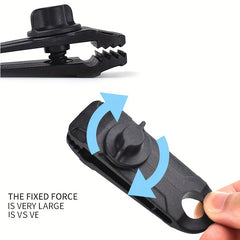 4pcs Tent Pull Point Shark Clips Camping Canopy Hook Clip