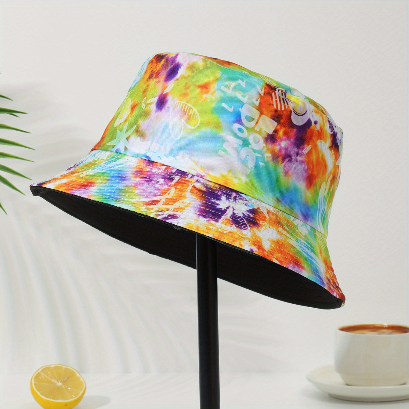 Tie Dye Fisherman Cap Sunscreen Bucket Hat