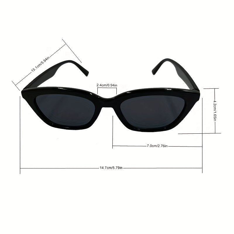 Y2K Cat Eye Sunglasses Hip Hop Anti Glare UV400