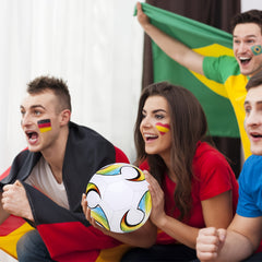 Size 5 Prof. Football PU Leather Soccer Ball For Competition