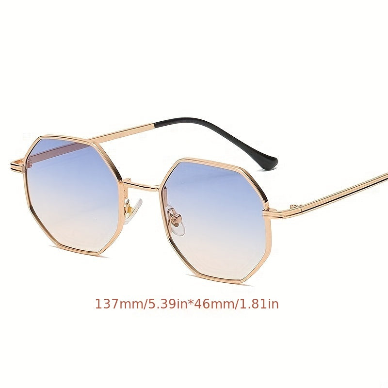 Polygon Sunglasses UV Protection Street Photography Party Accessories
