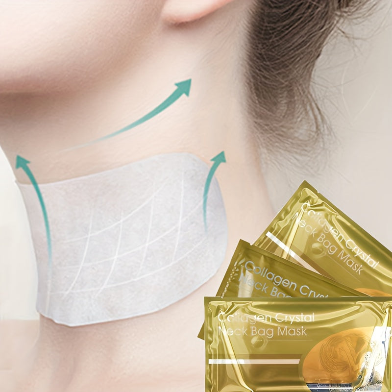 Golden Collagen Neck Mask - Smooths Wrinkles & Firms Skin