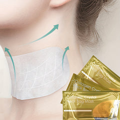 Golden Collagen Neck Mask - Smooths Wrinkles & Firms Skin
