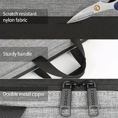 Portable Zipper Laptop Bag Waterproof Computer Bag