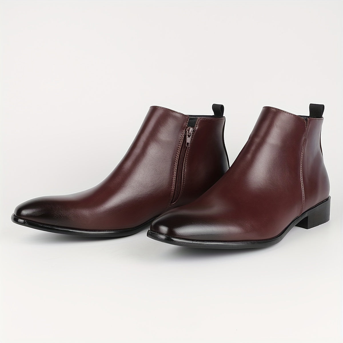 Men's Zipper Chelsea Boots