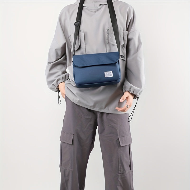 Casual Messenger Bag Unisex Crossbody Sling Student Commuter Organizer