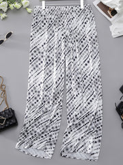  Print Long Sleeve Shirt & Pants Set