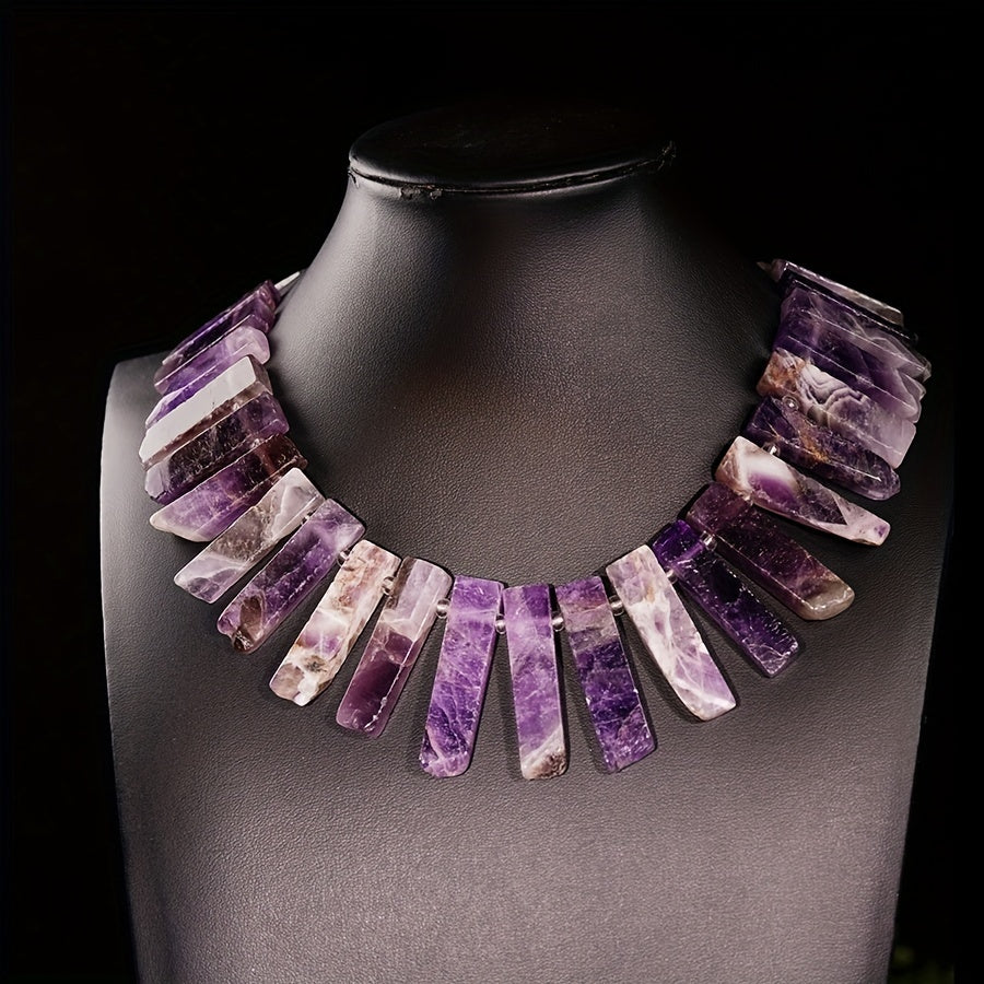 Irregular Natural Crystal Agate Beads Raw Ore Pendant