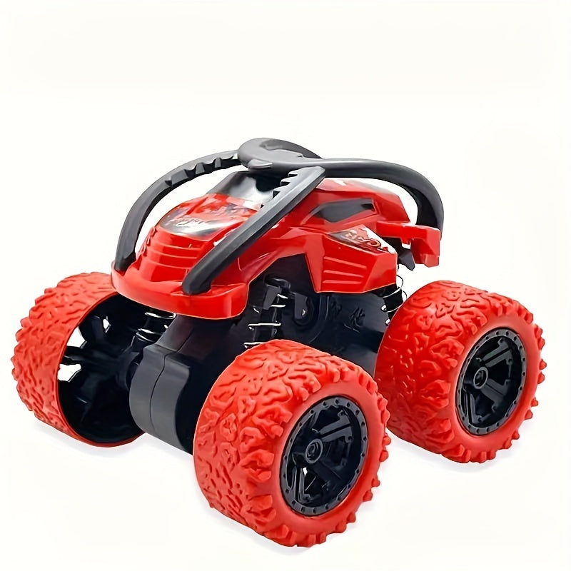 Light Up Monster Truck Toy Set for Kids 3-6 No Batteries Needed