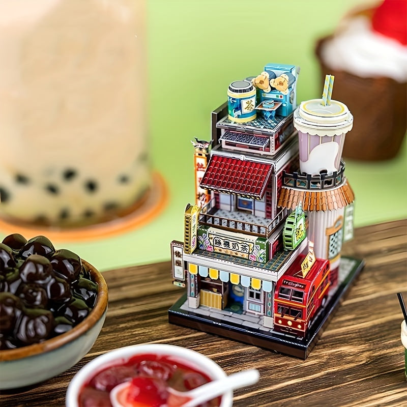 Microscopic Scene 3D Metal Assembly Puzzle High Difficulty DIY
