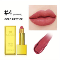 Waterproof Brick Lipstick Matte Velvet Feel