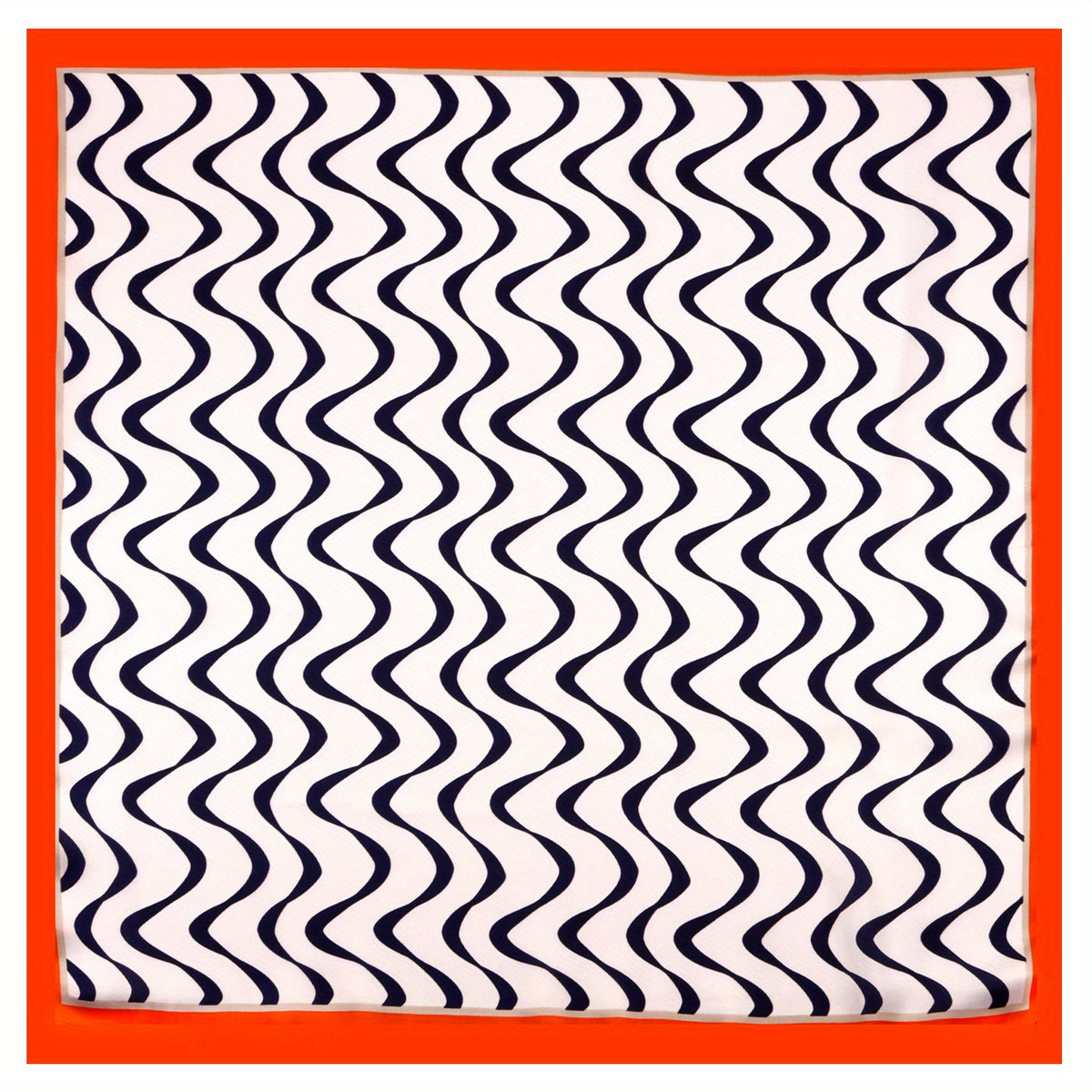 70cm Silk Square Scarf Satin Print Scarf Head Neck Scarf