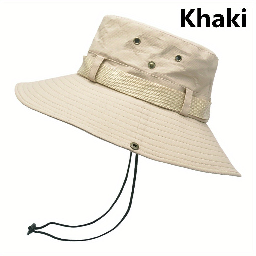 Polyester Leisure Sunshade Fishing Outdoor Visor Cap