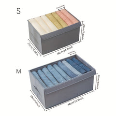 Oxford Cloth Storage Box With Lid Quilt Clothing Blanket Pillow Storage
