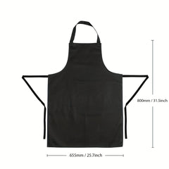 1pc Pullover Apron Wash Dishes Apron For Man Women For Kitchen Garden Farmhouse