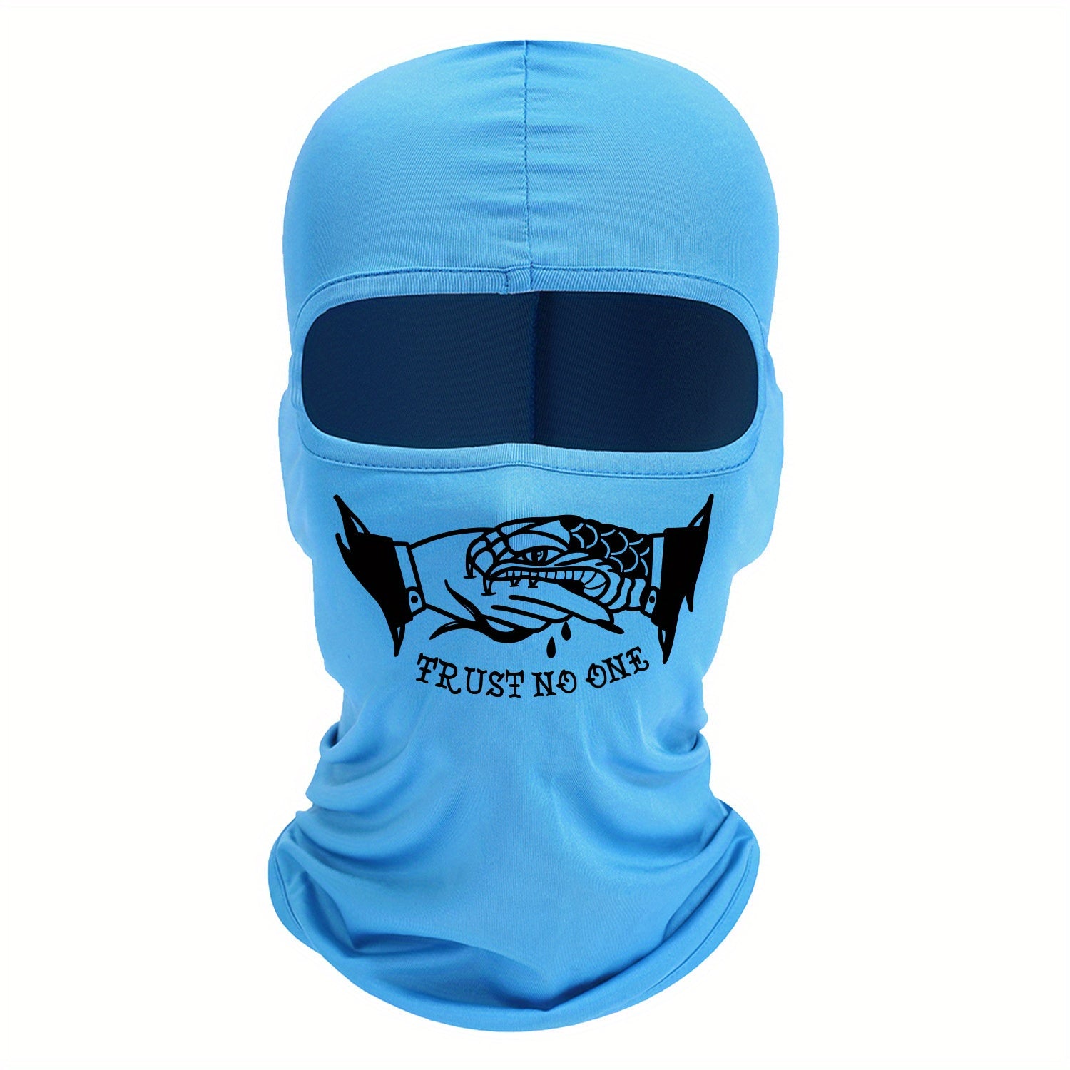 Shake Hands Print Balaclava Unisex Ski Mask