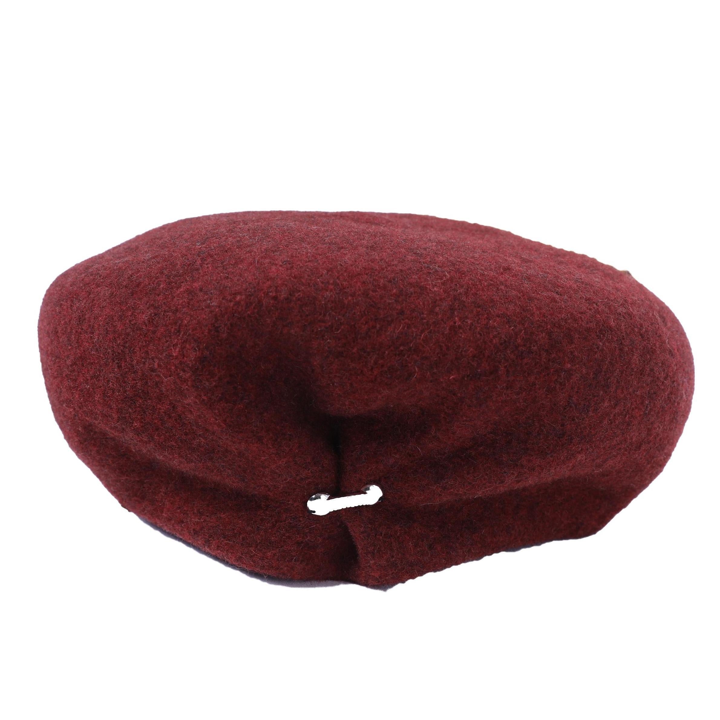 Vintage Solid Beret Hat for Weddings & Tea Parties