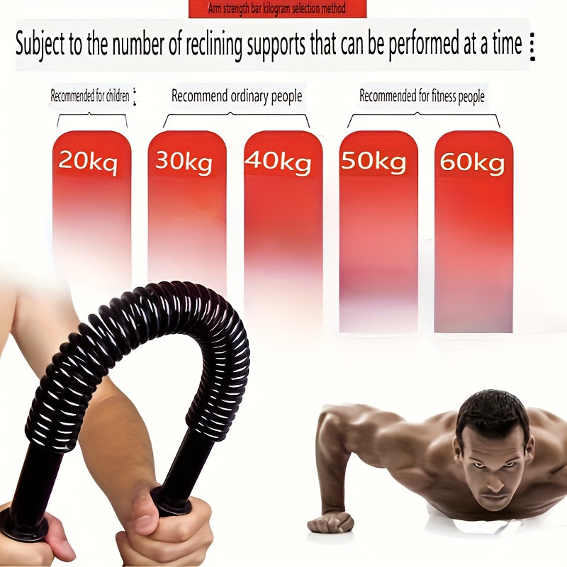Arm Strength Training Stick - Home Fitness Chest Muscle Training 20kg 30kg 40kg
